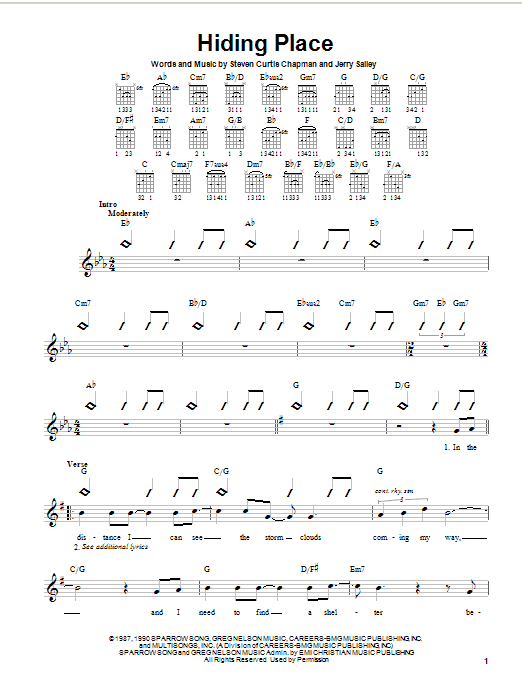 Product gallery: Page 1 of 1 Hiding Place, Steven Curtis Chapman