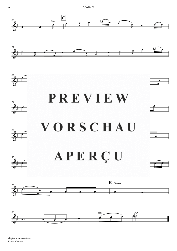 Produktgalerie: Seite 8 von 11 Greensleeves, Simoni, Edward, (Violinen Trio + Klavier)