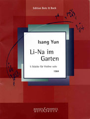 cover: Die hungrige Katze (aus Li-Na im Garten), Isang Yun, Violine