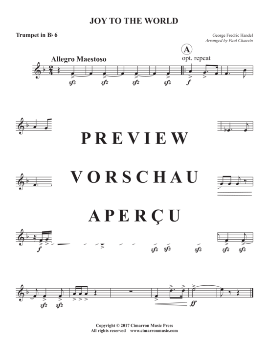 Product gallery: Page 10 of 13 Joy to the World , , (Trumpet ensemble 1-9 trumpets)