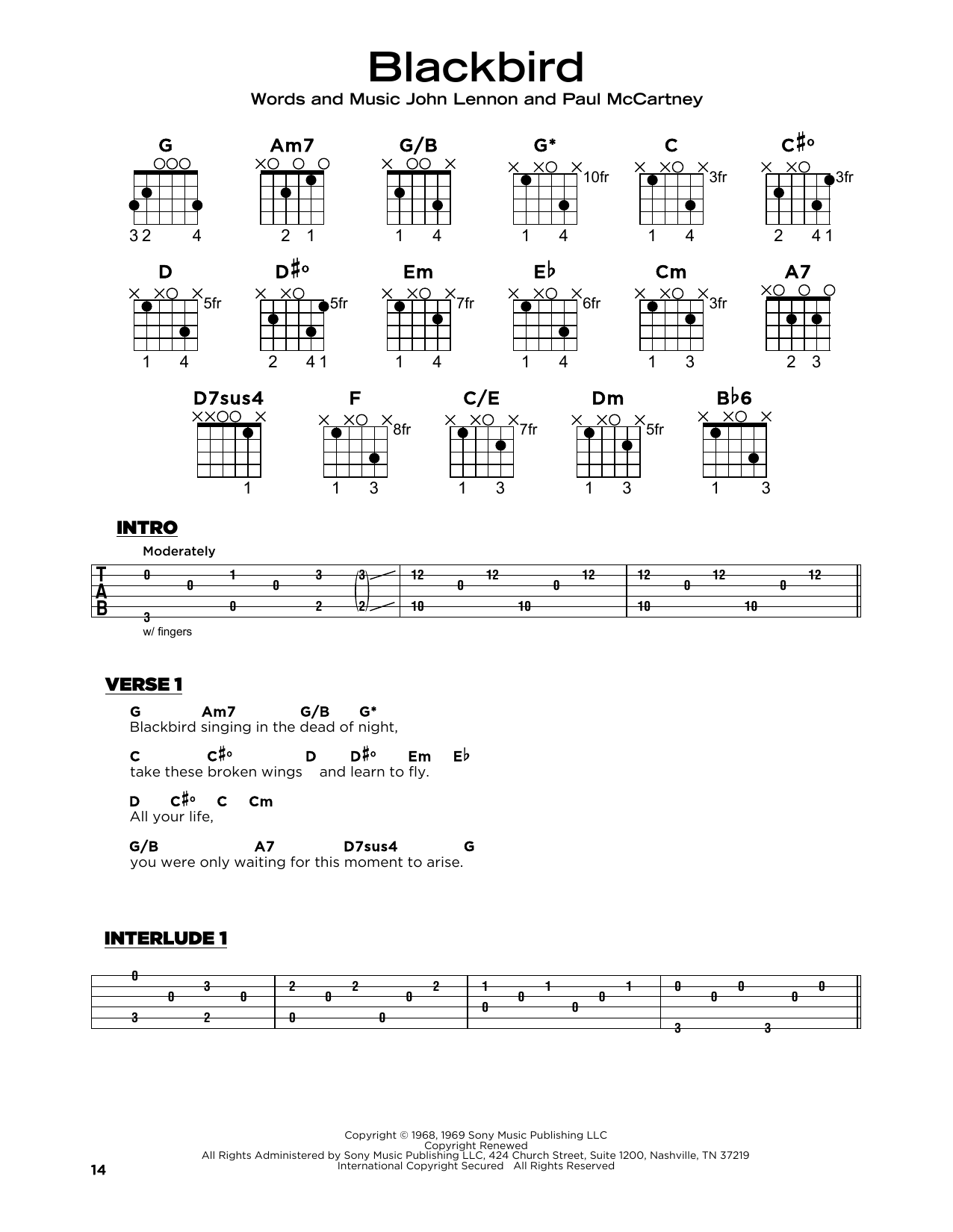 Produktbild zu: Blackbird