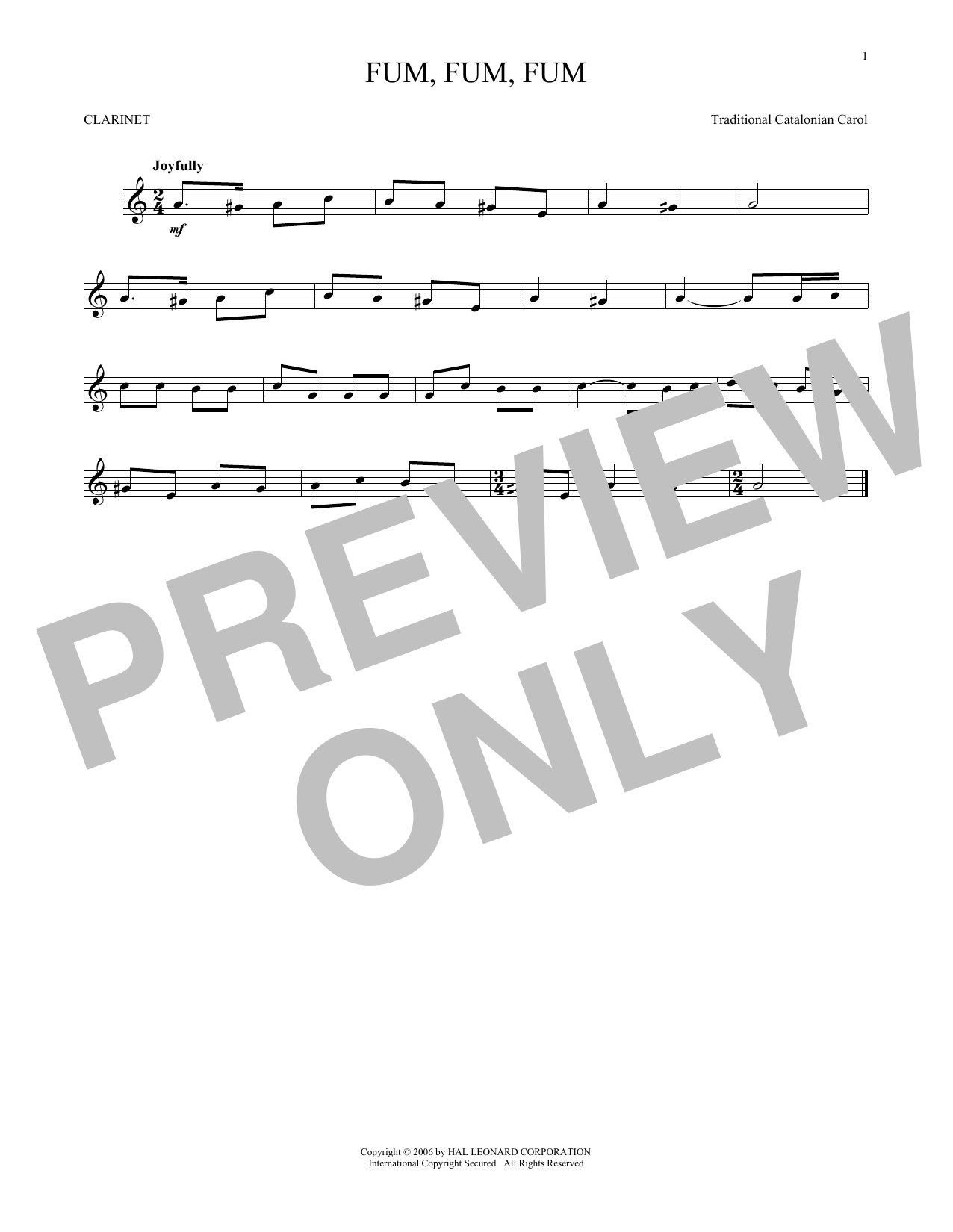 Product gallery: Page 1 of 1 Fum, Fum, Fum, Traditional Catalonian Carol