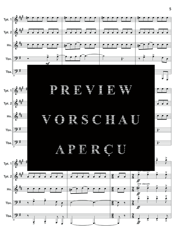 Produktgalerie: Seite 9 von 11 Hydra, , (Blechbläser Quintett)