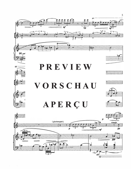 Product gallery: Page 7 of 17 Distant Thunder , , (flute, 1 percussion and piano)