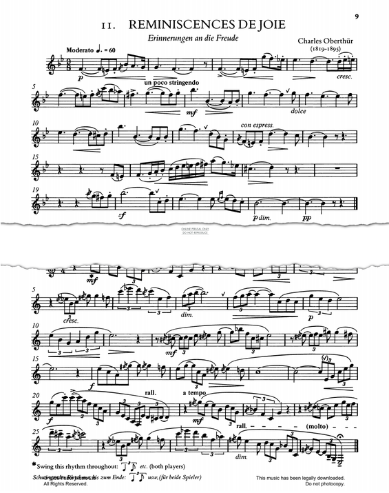 Product gallery: Page 1 of 1 Reminiscences de Joie, Charles Oberthür