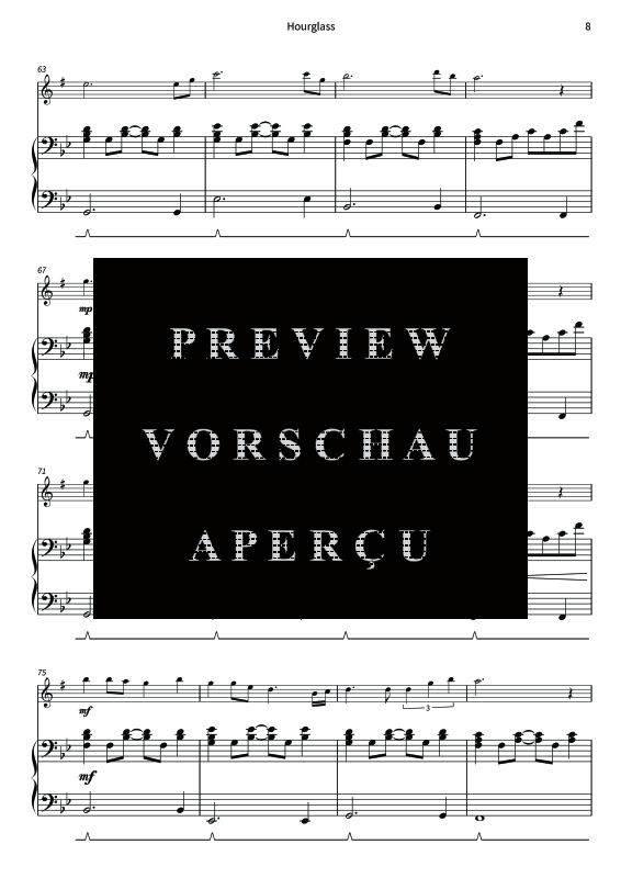 Produktgalerie: Seite 10 von 11 Hourglass - Gentle Melodies for Weddings, Church, and Other Occasions, , Altsaxophon und Klavier