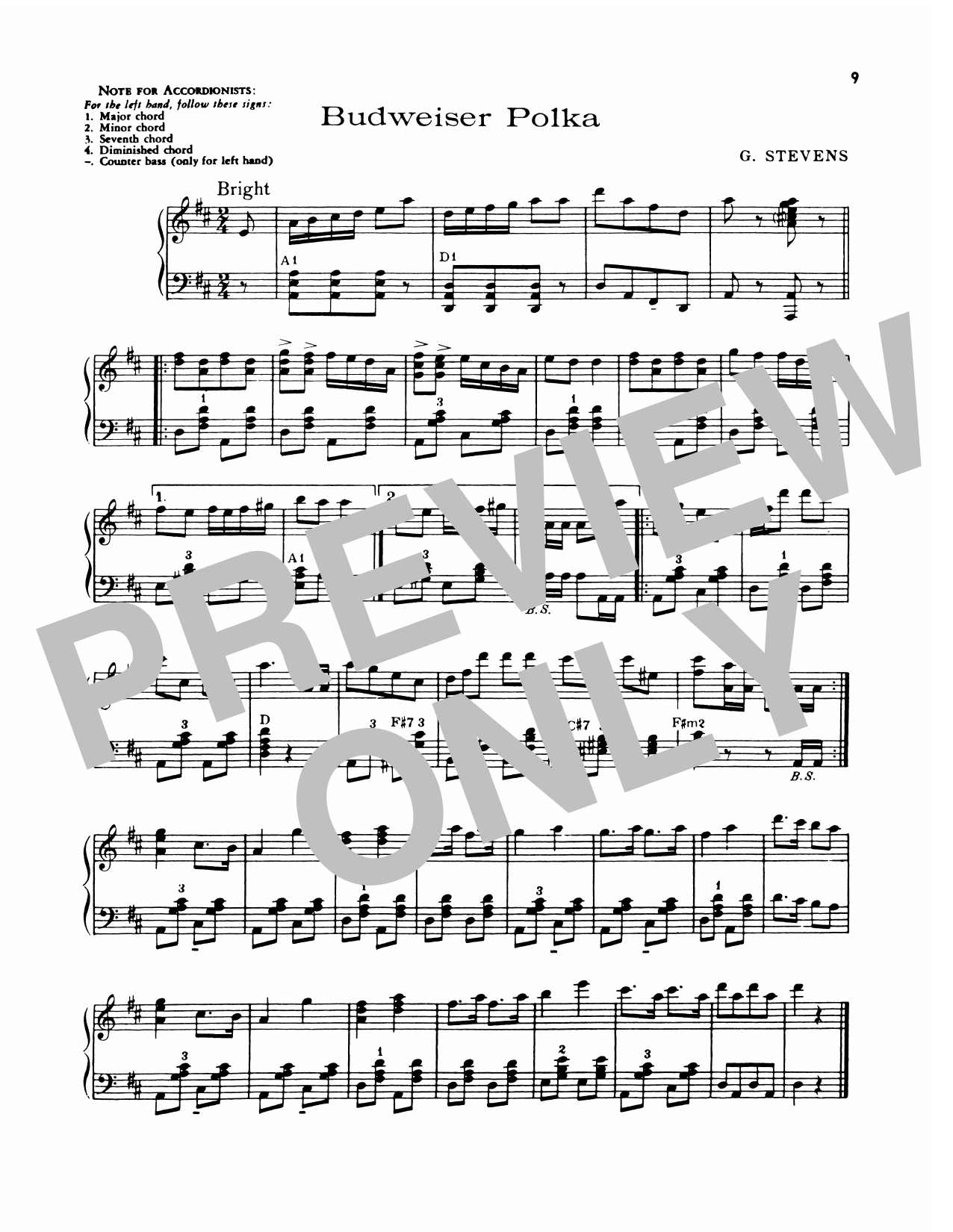 Produktgalerie: Seite 1 von 1 Budweiser Polka, Lawrence Welk, Klavier