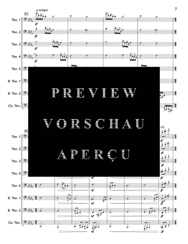 Produktgalerie: Seite 11 von 11 Last Breath, The, , (Ensemble 5x Posaune, 2x Bass Posaune + Contrabass Posaune/Tuba)