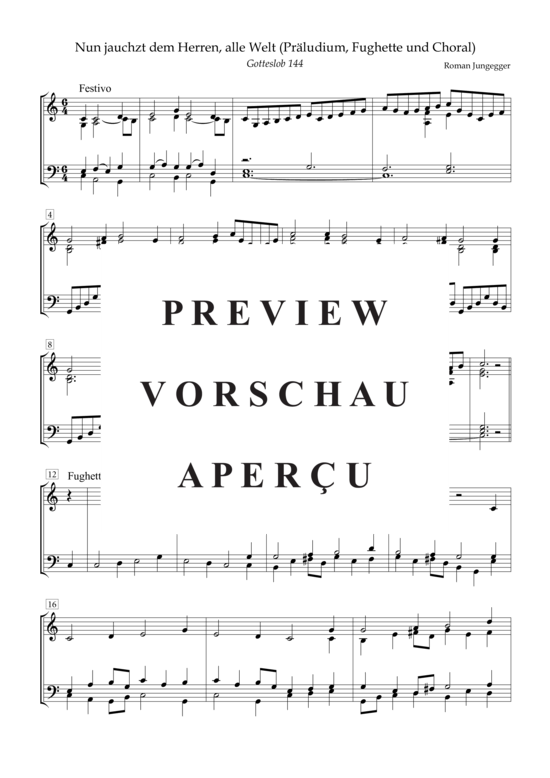 gallery: Nun jauchzt dem Herren, alle Welt (Präludium) , ,  (Orgel Solo)