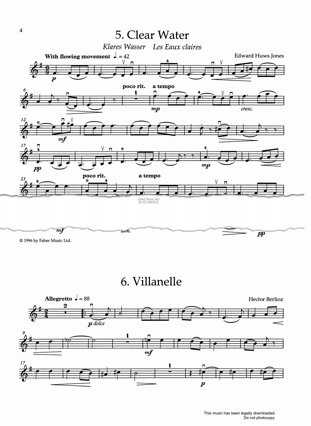 Produktgalerie: Seite 1 von 1 Clear Water, Edward Huws Jones, Klavier, Violine