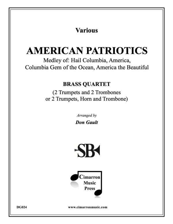cover: American Patriotics, , Blechbläser Quartett