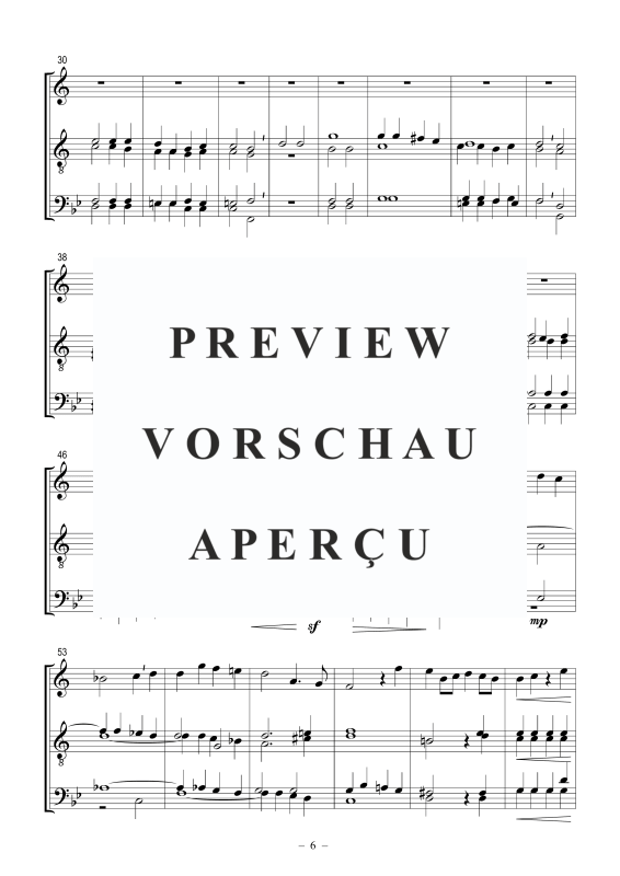 Produktgalerie: Seite 7 von 9 Der Herr hat des Tages verheißen seine Güte, , Posaunenchor