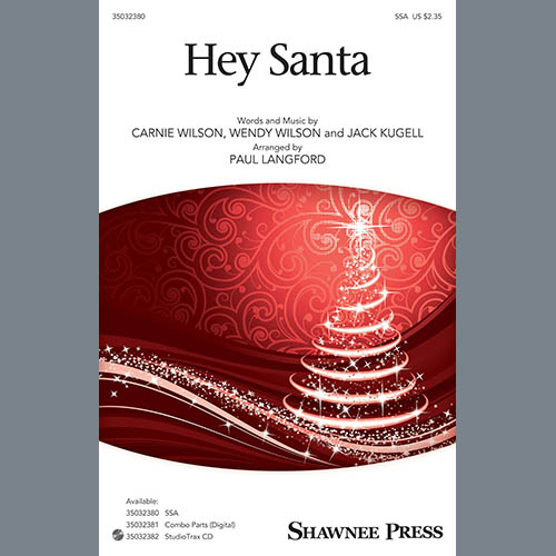 Product picture to: Hey Santa! (arr. Paul Langford)