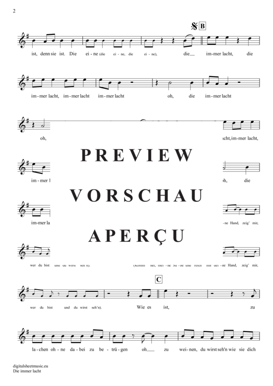 Produktgalerie: Seite 3 von 4 Die Immer Lacht , Stereoact, (Oboe)