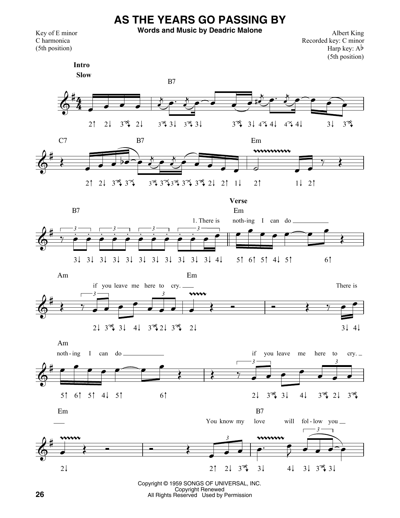 Product gallery: Page 1 of 1 As The Years Go Passing By, Fenton Robinson