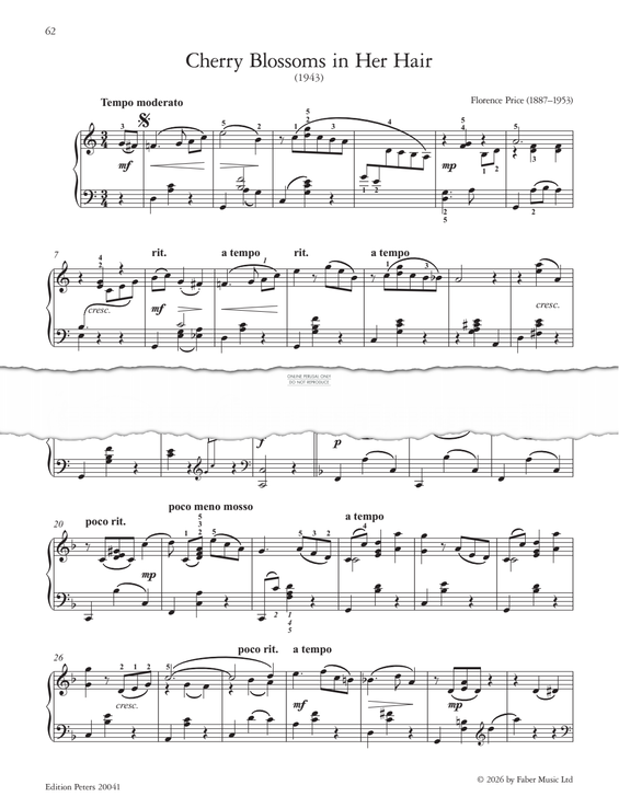 Produktbild zu: Cherry Blossoms in Her Hair (Waltz)