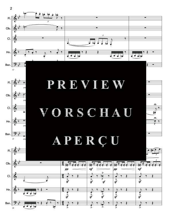 Produktgalerie: Seite 6 von 11 Bagatelles for Bugs, , (Holzbläser Quintett)