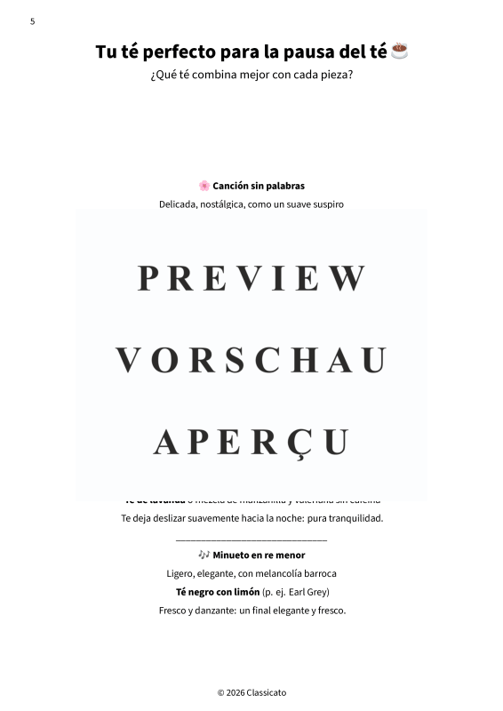 Produktgalerie: Seite 7 von 11 Pausa para té al piano - Clásicos que reconfortan, fáciles de tocar, , Klavier Solo