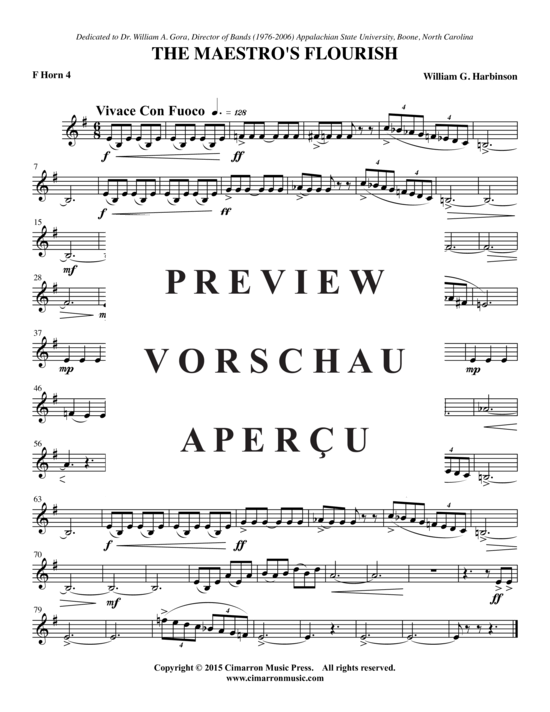 Product gallery: Page 21 of 21 The Maestro's Flourish , , (Brass Ensemble)