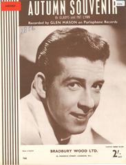cover: Autumn Souvenir, Glen Mason