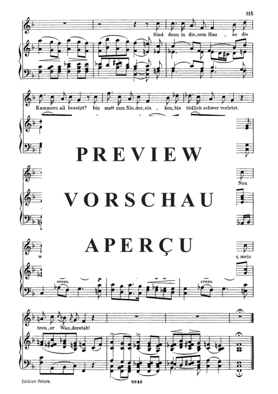 gallery: Das Wirtshaus D.911-21 (Winterreise) , ,  (Gesang mittel + Klavier)
