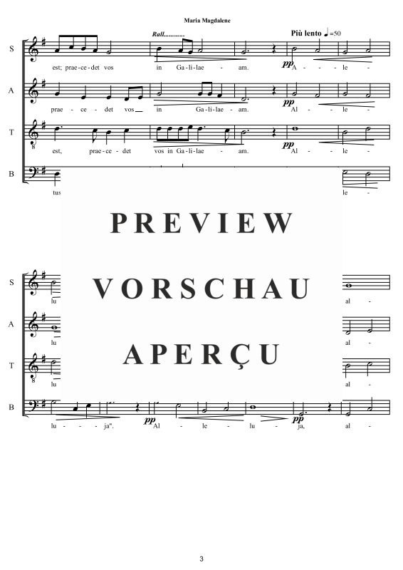 Produktgalerie: Seite 4 von 9 Maria Magdalene, , Gemischter Chor