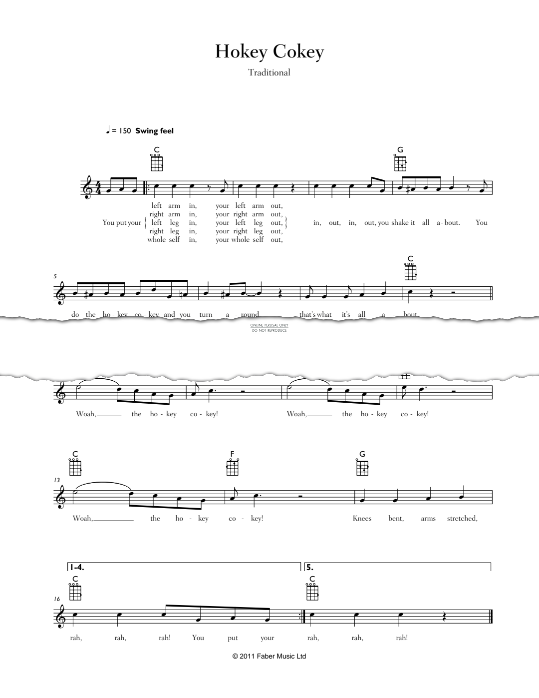 Produktbild zu: The Hokey Cokey