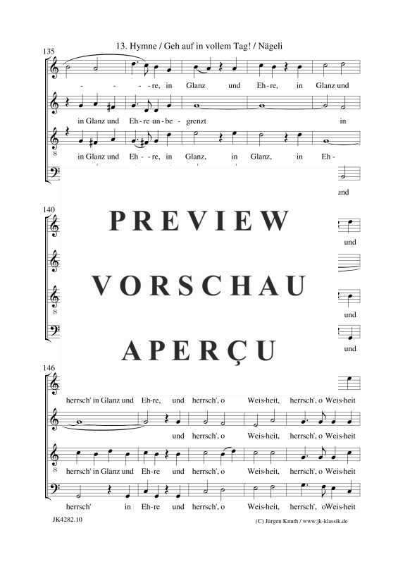 Produktgalerie: Seite 11 von 11 Geh auf in vollem Tag, , Gemischter Chor