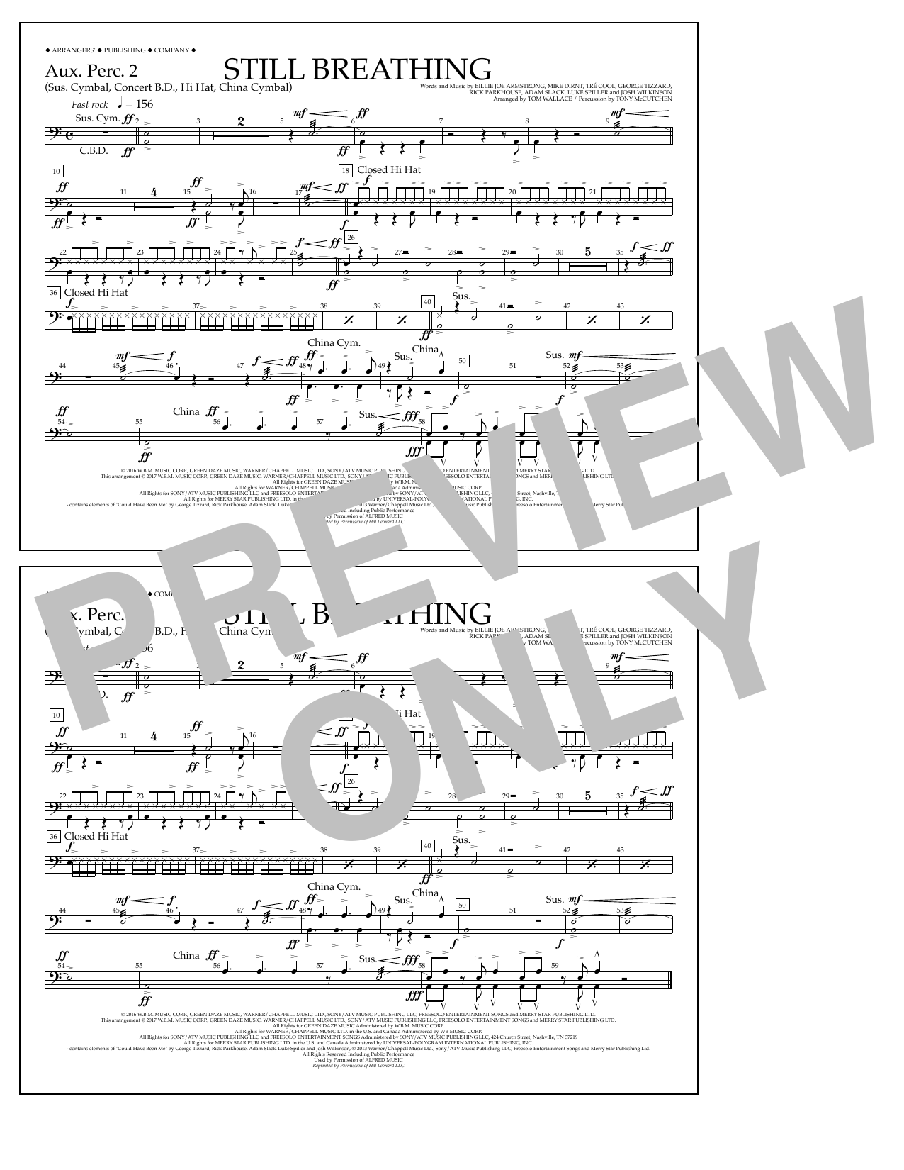 Product picture to: Still Breathing - Aux. Perc. 2