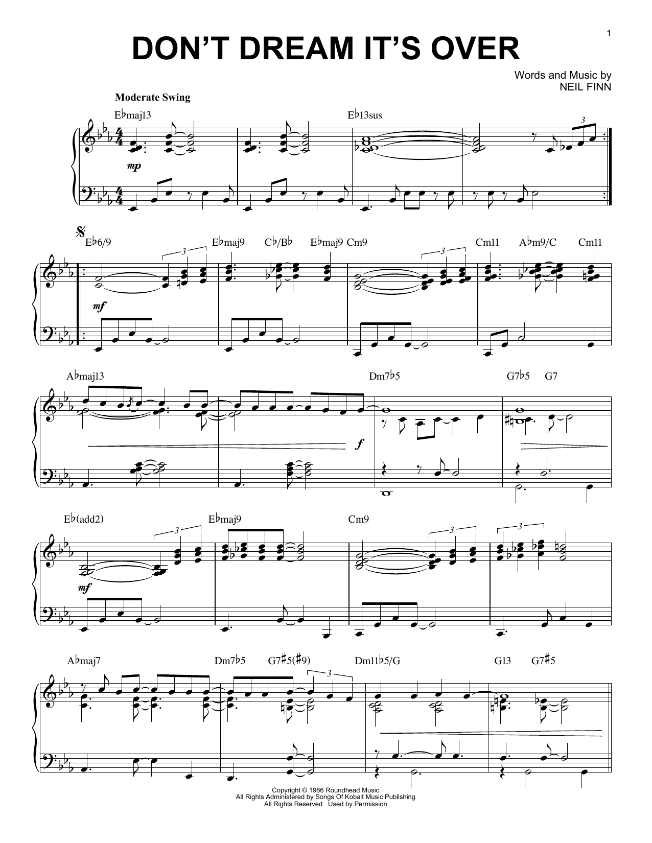 Product gallery: Page 1 of 1 Don't Dream It's Over, Crowded House