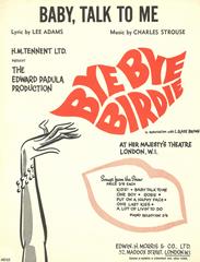 cover: Baby, Talk to Me (from 'Bye Bye Birdie'), Charles Strouse, Gesang, Gitarre, Klavier