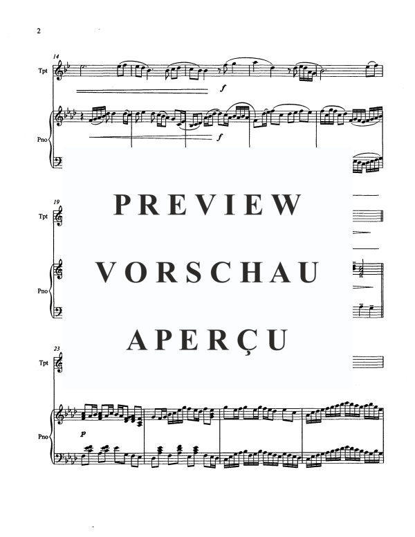 Produktgalerie: Seite 4 von 11 Suite, , Trompete in B und Klavier