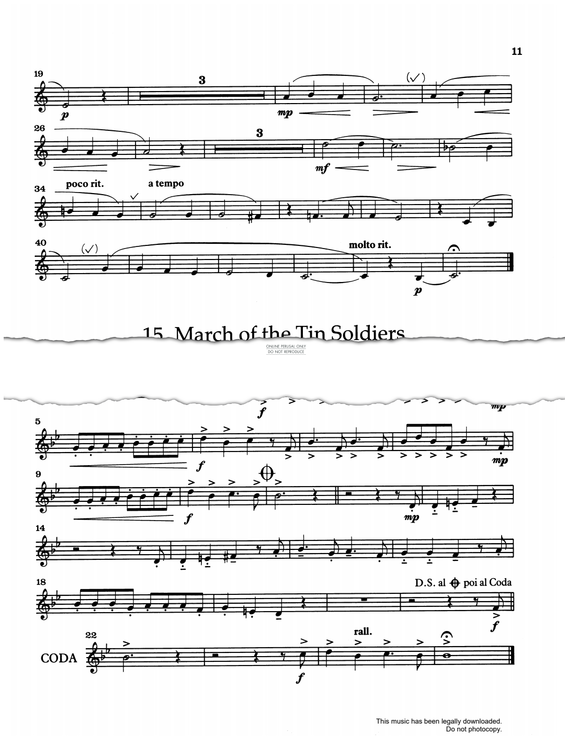 Produktgalerie: Seite 1 von 1 March Of The Tin Soldiers, Christopher Gunning, Klavier, Trompete