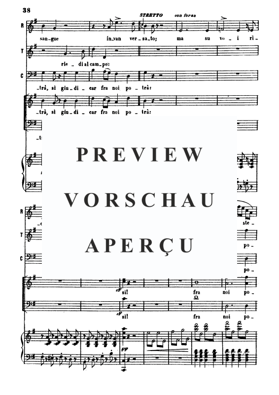 Produktgalerie: Seite 9 von 11 La tremenda ultrice spada, , Gesang und Klavier