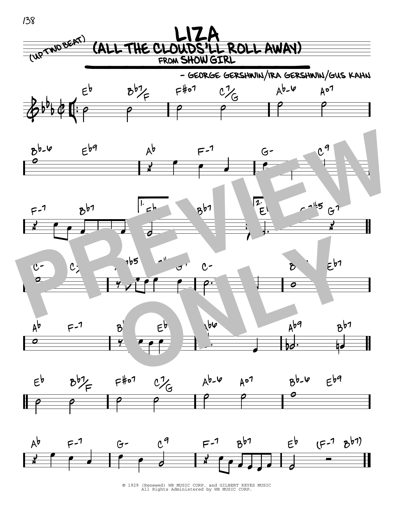 Produktbild zu: Liza (All The Clouds'll Roll Away)