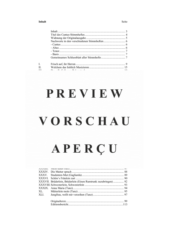 Product gallery: Page 4 of 11 Musikalische Kurzweil (1611), , (mixed choir 4-5 voices)