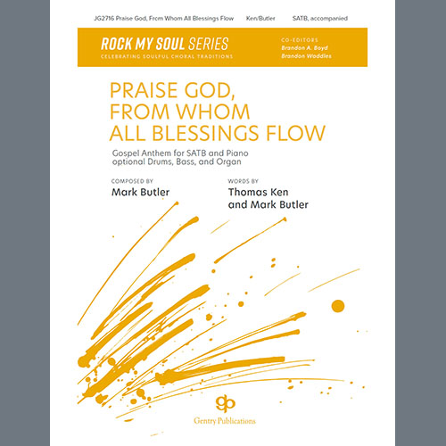 cover: Praise God, From Whom All Blessings Flow, Mark Butler, Chor