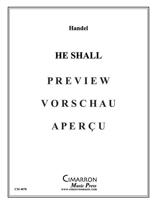 gallery: He Shall Feed His Flock , , (Blechbläser Quintett)