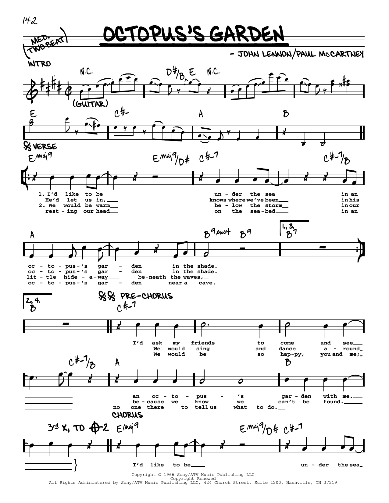 Produktbild zu: Octopus's Garden [Jazz version]