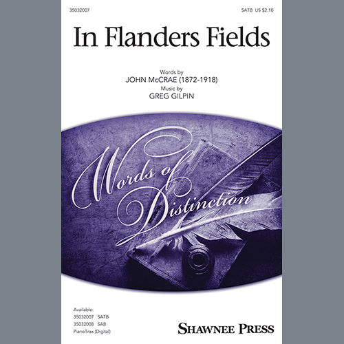 cover: In Flanders Fields, Dr. John McCrae