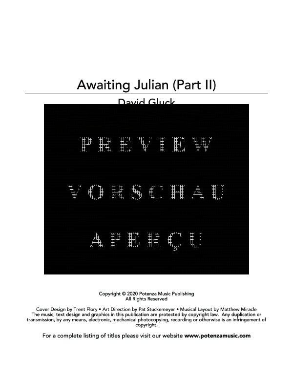 Product gallery: Page 3 of 11 Awaiting Julian (Part II), , (Trombone quartet)