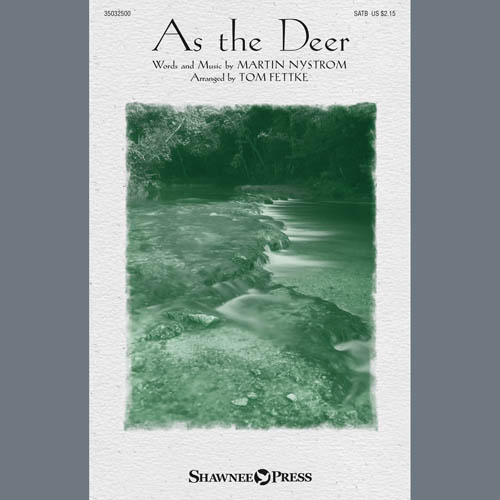 cover: As the Deer (arr. Tom Fettke), Martin Nystrom, Chor