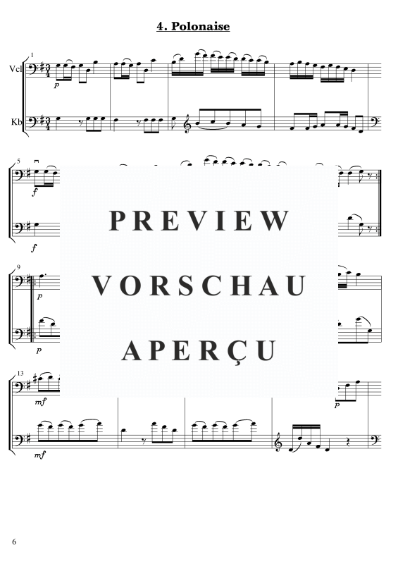 Produktgalerie: Seite 7 von 11 Kegelduette, , Cello und Kontrabass