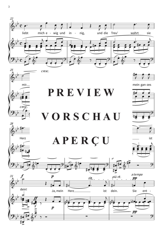 gallery: Sie entfloh, die Taube so minnig - Romanze aus Hoffmanns Erzählungen, , (Gesang + Klavier)