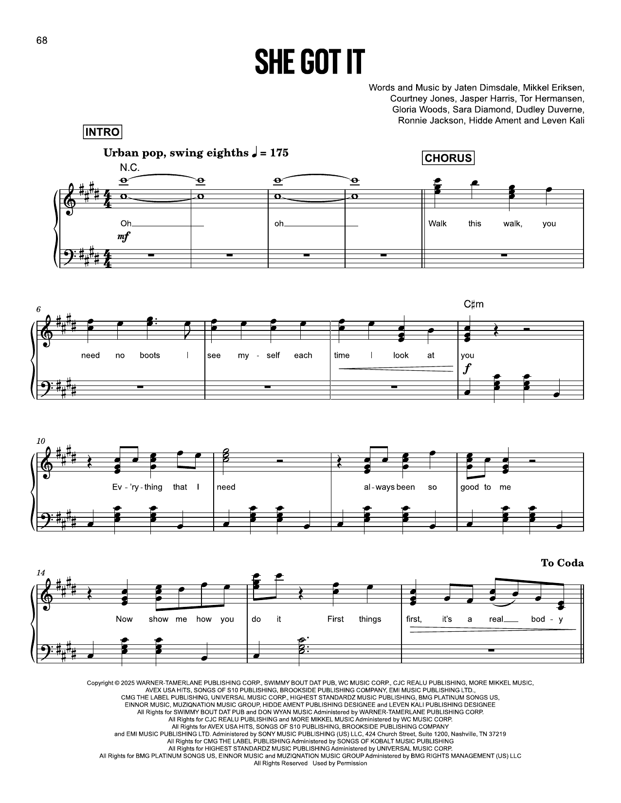 Produktgalerie: Seite 1 von 1 She Got It (feat. Coco Jones & GloRilla), Teddy Swims