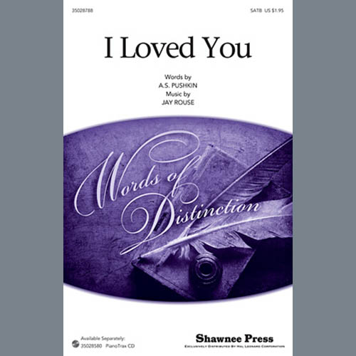 cover: I Loved You, Jay Rouse, Chor
