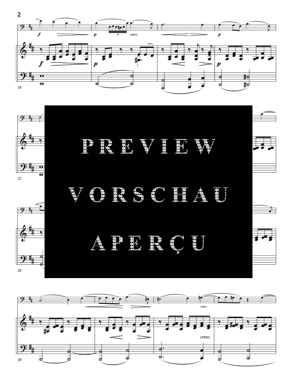 Produktgalerie: Seite 6 von 10 Cavatine, , (Tuba und Klavier)