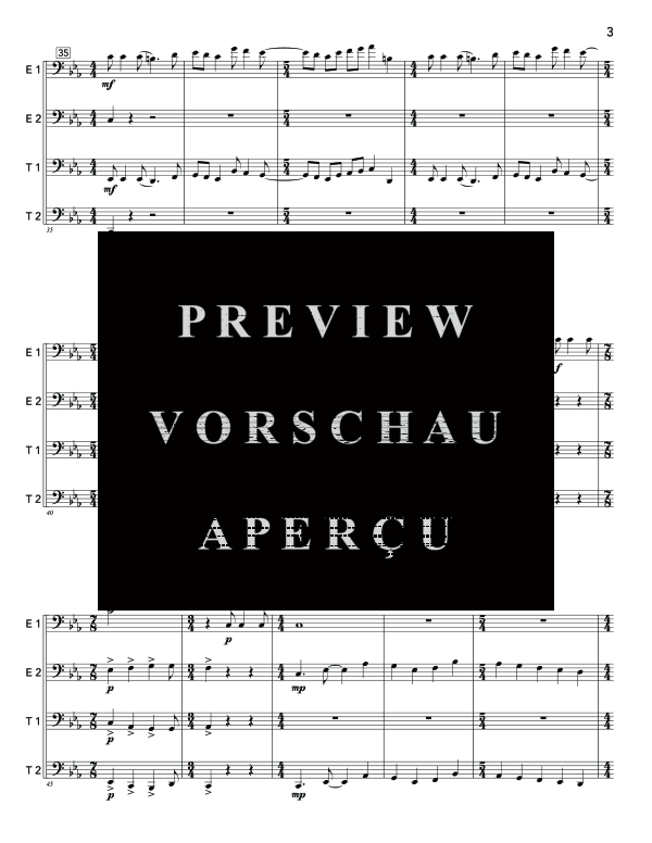 Product gallery: Page 7 of 11 Triskaidekaphile, , (Tuba Quartett EETT)