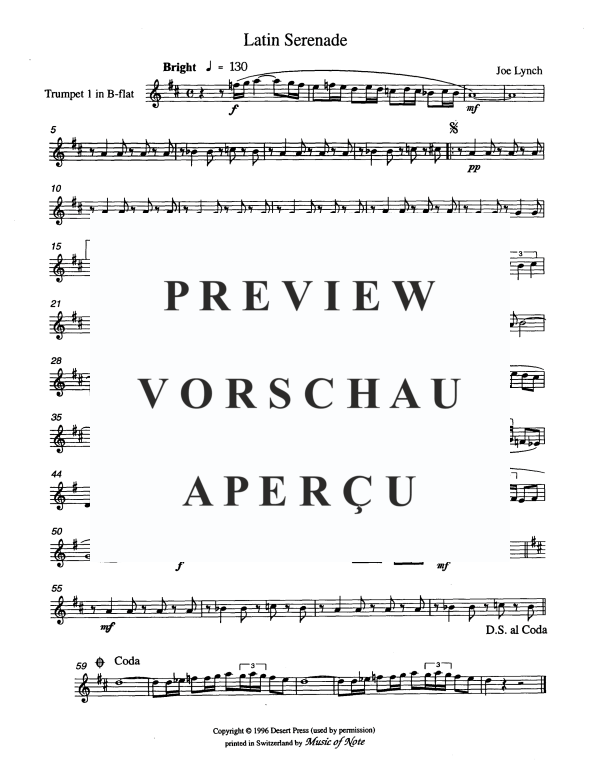 Product gallery: Page 8 of 11 Latin Serenade, , Brass Quintet