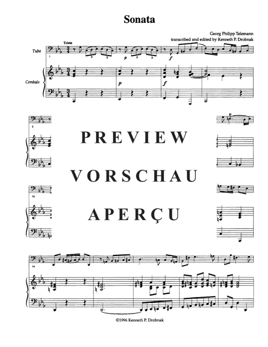 Produktgalerie: Seite 3 von 20 Sonata , , (Tuba + Klavier + opt. Violoncello)